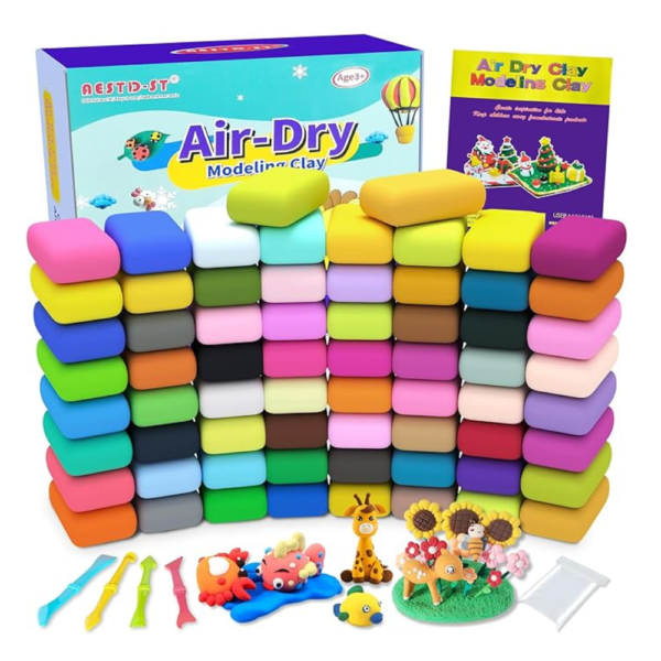 Air Dry Clay 66 Colors, Modeling Clay for Kids